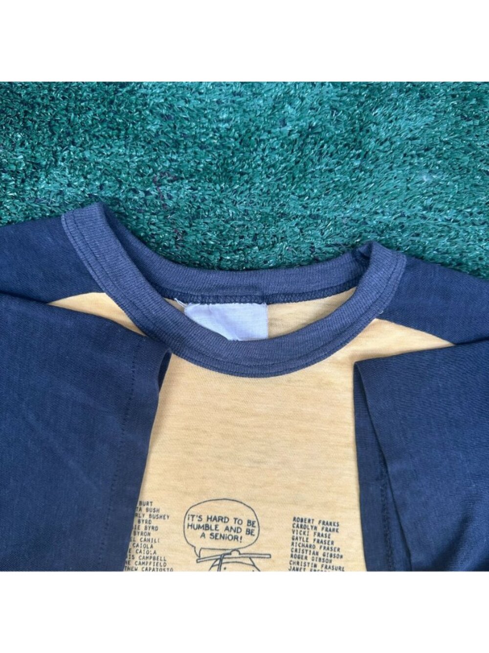 Vintage 70s Cuyahoga Falls HS Class of 1979 T-Shirt S/M Single Stitch Thin 50/50 - Picture 4 of 7
